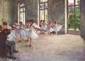 Répétition de ballet