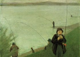 Pêcheurs au Rhin