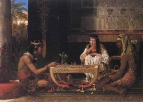 Les joueurs d'échecs égyptiens
