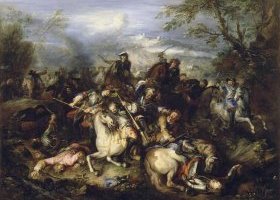 Combat de Leuze, 18 Septembre 1691 