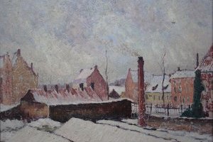 Neige à Bruges 