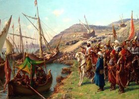 Mehmed II au siège de constantinople
