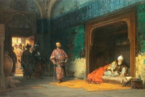 Le sultan Bayezid fait prisonnier par Timour