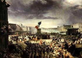 La Garde nationale de Paris part pour l'armée, septembre 1792