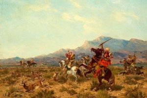 La chasse à l'antilope
