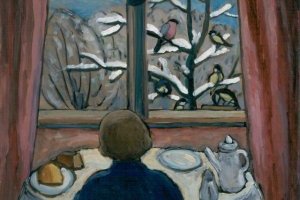 Déjeuner face aux oiseaux