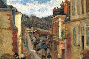 La rue Jouvenet à Rouen