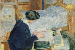 Lucy Hessel lisant
