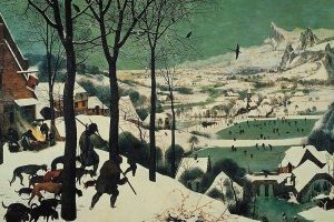 Chasseurs dans la neige