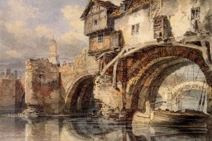 Le Vieux pont gallois à Shrewsbury